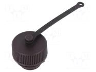 Protection cover; external thread,threaded joint; 692,693,RD24 BINDER