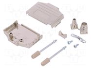 Enclosure for connectors: D-Sub; D-Sub 25pin,D-Sub HD 44pin ENCITECH