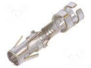 Contact; female; .140 MATE-N-LOK; brass; tinned; 0.5÷2mm2; crimped TE Connectivity