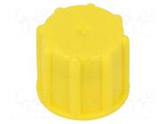 Protection cover; plastic; male M12 connectors LUMBERG AUTOMATION