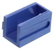 MOUNTING WING, BLUE, ROUND HOLE