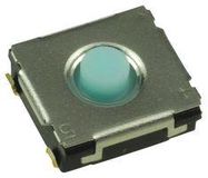 SWITCH, TACTILE, SPST, 20mA, 15VDC, SMD