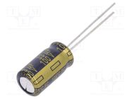 Capacitor: electrolytic; low ESR; THT; 33uF; 100VDC; Ø8x15mm; ±20% PANASONIC