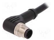 Plug; M12; PIN: 12; male; A code-DeviceNet / CANopen; IP67; 30V BULGIN