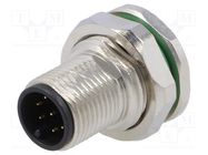 Connector: M12; socket; PIN: 8; male; A code-DeviceNet / CANopen 