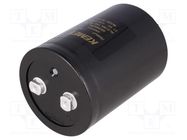 Capacitor: electrolytic; 7.5mF; 400VDC; Ø77x105mm; Pitch: 31.8mm KEMET