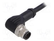 Connector: M12; plug; PIN: 5; male; B code-Profibus; IP67; 60V; 4A BULGIN