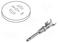 Contact; male; 16; nickel plated; 0.75÷2mm2; 18AWG÷14AWG; reel DEUTSCH