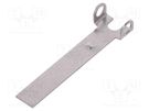 Straight lever; 19.8mm; 1045,1050; stainless steel Marquardt