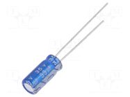 Capacitor: electrolytic; THT; 33uF; 35VDC; Ø5x11mm; Pitch: 2mm; ±20% Jb Capacitors