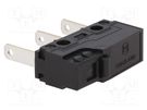 Microswitch SNAP ACTION; 3A/250VAC; 3A/30VDC; without lever PANASONIC