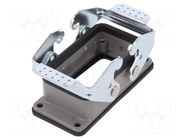 Enclosure for connectors: HDC; straight; size D10B; UL94V-0; IP65 DEGSON ELECTRONICS