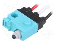 Microswitch SNAP ACTION; 0.1A/30VDC; without lever; SPDT; Pos: 2 PANASONIC