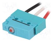 Microswitch SNAP ACTION; 0.1A/250VAC; 0.1A/30VDC; without lever PANASONIC