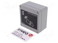 RFID reader; UNIQUE; HTTP,Modbus RTU,Modbus TCP,SNMP; ABS; IP65 INVEO