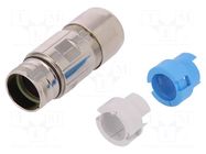 Enclosure: for M23 connectors; for cable; external thread HARTING