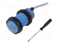 Sensor: capacitive; Range: 3÷16mm; OUT: PNP / NO + NC; 2m; plastic SICK