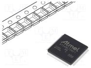 IC: ARM microcontroller; LQFP100; 1.62÷3.6VDC; Ext.inter: 75 MICROCHIP TECHNOLOGY