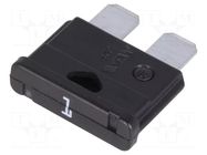 Fuse: fuse; 1A; 32VDC; automotive; 19mm ESKA