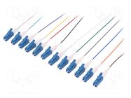 Optic fiber pigtail; OS2; LC/UPC; 2m; Optical fiber: 9/125um; LSZH LOGILINK