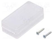 Enclosure: multipurpose; X: 25mm; Y: 50mm; Z: 15mm; 1551 MINI; ABS HAMMOND