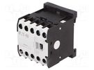 Contactor: 3-pole; NO x3; Auxiliary contacts: NC; 24VDC; 12A; DILEM EATON ELECTRIC