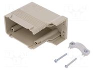 Fixing element; size 57.27; for cable; for double latch; IP20 ILME