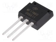 Transistor: N-MOSFET; unipolar; 600V; 8A; TO262F ALPHA & OMEGA SEMICONDUCTOR