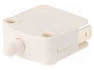 Switch: door; Pos: 2; SPST-NO; 16A/400VAC; Leads: connectors; 3.5N Marquardt