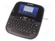 Label printer; Keypad: QWERTY; Interface: USB; Resolution: 180dpi 