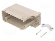 Fixing element; size 77.27; for cable; for double latch; IP20 ILME