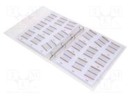 Kit: resistors; THT; ±5%; 3,9Ω÷4,7MΩ + 0Ω; No.of val: 80; 1600pcs. TE Connectivity