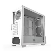 Darkflash DS900 Mesh computer case without fans (White), darkFlash