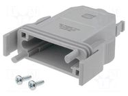 Enclosure for connectors: HDC; for cable; Han-Modular® ECO; IP20 HARTING
