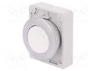 Switch: push-button; 30mm; Stabl.pos: 1; white; none; IP67; -25÷70°C EATON ELECTRIC