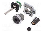 Potentiometer; 22mm; Harmony XB4; Illumin: none; Ø22mm; IP66; 100kΩ SCHNEIDER ELECTRIC