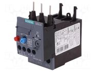 Thermal relay; Size: S0; Auxiliary contacts: NC,NO; -40÷70°C; 4kW SIEMENS