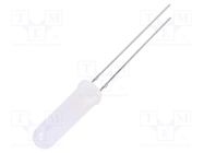 LED; 5mm; pink; 150÷220mcd; 140°; Front: convex; No.of term: 2 OPTOSUPPLY