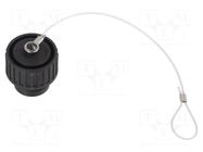 Protection cover; external thread,threaded joint; size 14S; CM HIRSCHMANN