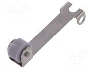 Lever with roller; 18mm; stainless steel Marquardt