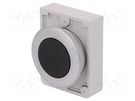 Switch: push-button; 30mm; Stabl.pos: 1; black; none; IP67; -25÷70°C EATON ELECTRIC