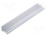 Heatsink: extruded; Y; natural; L: 1000mm; W: 30mm; H: 45mm; aluminium FISCHER ELEKTRONIK