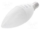 LED lamp; warm white; E14; 230VAC; 250lm; P: 3.2W; 2700K; CRImin: 80 PILA
