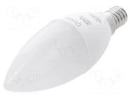 LED lamp; warm white; E14; 230VAC; 250lm; P: 3.2W; 2700K; CRImin: 80 PILA