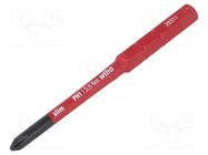 Interchangeable blade; insulated; Phillips; PH1; 75mm; max.3.8Nm WIHA
