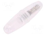 Fuse holder; 6.3x32mm; on cable; Imax: 10A; Urated: 50V; -20÷90°C BULGIN