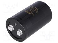 Capacitor: electrolytic; 33mF; 63VDC; Ø66x105mm; Pitch: 28.5mm KEMET