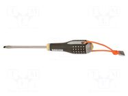 Screwdriver; 8x1.6mm; slot; for working at height BAHCO