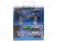 Filament lamp: automotive; P14,5s; dark blue; 12V; 100W; RALLY LUCAS