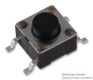 TACTILE SWITCH, SPST, 0.05A, 24V, SMD